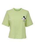 Only Kadın Disney Lisanslı T-shirt ONLMICKEY SHORT BOXY- 15261597 