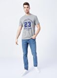 Only & Sons O Yaka Baskılı Açık Yeşil Erkek T-Shirt 22023279_ONSJOJO REG SS TEE