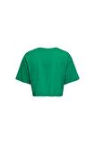 Only Kadın Renkli Crop T-Shirt - 15260935