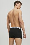 Jack & Jones Erkek Jacbasıc 3'lü Boxer 12213629 Siyah