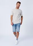 Jack & Jones Bisiklet Yaka Baskılı Krem Erkek T-Shirt 12210323_JCOJAPAN TEE SS CREW NECK