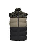 Only & Sons Yağ Yeşili Erkek Yelek 22022232_ONSMELVIN LIFE PUFFER VEST