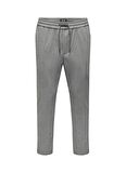Only & Sons Normal Bel Rahat Gri Melanj Erkek Chino Pantolon 22022454_ONSLINUS PANT CROP 2454