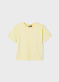 Lmtd Düz Hardal Kız Çocuk T-Shirt 13204083