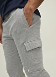 Jack & Jones Regular Fit Açık Gri Erkek Eşofman Altı 12212170_JPSTGORDON JJSHARK SWEAT C