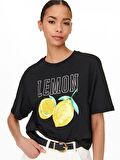 Only Kadın T-shirt  ONLKITA  FRUIT TOP 15263120