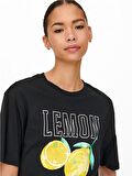 Only Kadın T-shirt  ONLKITA  FRUIT TOP 15263120