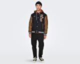 Only Onsjay Varsity Jacket Otw Erkek Günlük Ceket 22022572-DARK-NAVY 1399,99