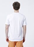 Only & Sons Rahat Kalıp Beyaz Erkek T-Shirt - 22023983_Onso&S Reg Ss Logo Tee