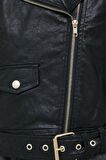 Only Kadın Deri Ceket ONLCAMILA FAUX LEATH BIKER JACKET 15265315