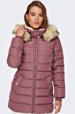 Only Kadın Onlcamılla Kapüşonlu Mont 65515204606 Gül Kurusu