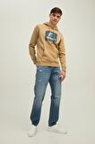 Jack & Jones Erkek Kapşonlu Sweatshirt