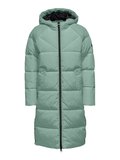 Onlamanda Long Puffer Coat Cc Otw Kadın Mavi Kaban - 15233425