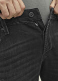 Jack & Jones Normal Bel Slim Fit Siyah Erkek Denim Pantolon 12219593_JJIGLENN JJBLAIR GE 802 NO