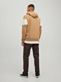 Jack & Jones Erkek Kapüşonlu Sweatshirt JORCOPENHAGEN PANEL SWEAT HOOD 12216156 