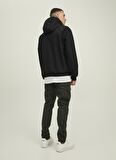 Jack & Jones Siyah Erkek Mont JCOCLASSIC WAFFLE JACKET NOOS