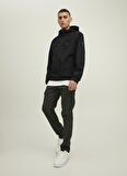 Jack & Jones Siyah Erkek Mont JCOCLASSIC WAFFLE JACKET NOOS