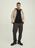 Jack & Jones Bisiklet Yaka Regular Fit Siyah Erkek Şardonlu Sweatshirt 12216345_JCOCLASSIC CREW NECK SWEAT