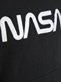 Jack & Jones Kapüşonlu Regular Fit Siyah Erkek Şardonlu Sweatshirt 12216337_JCONASA LOGO SWEAT HOOD