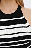 ONLY ONLEDNA HALTERNECK TOP KNT NOOS 15277548 SİYAH