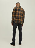 Jack & Jones Düşük Bel Slim Fit Siyah Erkek Denim Pantolon 12218321_RDDGLENN ROYAL RI 300 NOOS