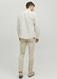 Jack & Jones Normal Bel Slim Fit Bej Erkek Chino Pantolon 12150148_JPSTMARCO JJBOWIE NOOS