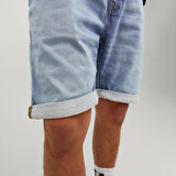 Jack & Jones Rick Icon Erkek Mavi Jean Şort (12223675-BD)