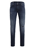 Jack & Jones Düşük Bel Slim Fit Lacivert Erkek Denim Pantolon 12223629_JJIGLENN JJFOX JOS 227 50S