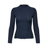 Kadın Yüksek Yaka Bluz 15180040