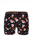Jack & Jones Koyu Lacivert Erkek Boxer 12225101_JACROY TRUNK TRY