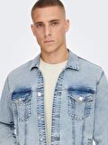 Only & Sons Erkek Kot Ceket ONSCOIN L. BLUE 4334 JACKET 22024334