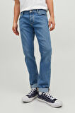 Jack & Jones Erkek Jjiglenn Slim Fit Jean Pantolon 12229139 Mavi