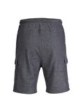 Jack & Jones Dar Koyu Gri Erkek Şort JPSTAIR CARGO SWEAT SHORTS BEX