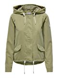 Only Kadın Baharlık Ceket Mont ONLSKYLAR HOOD SPRING JACKET 15218613