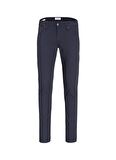 Jack & Jones Normal Bel Slim Fit Lacivert Erkek Denim Pantolon JPSTGLENN JJORIGINAL PANT