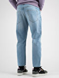 Only & Sons Erkek Rahat Kesim Kot Pantolon ONSAVI CROP L. BLUE 4858 JEANS 22024858