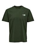 Only & Sons Onsharold Reg Logo SS Tee Erkek T-Shirt