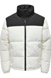 ONLY & SONS ONSMELVIN LIFE LF PUFFER JACKET OTW VD BEYAZ