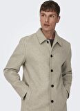 Only & Sons Açık Kahve Erkek Mont ONSADAM COAT OTW VD