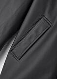 Name İt Siyah Erkek Mont NKNDRY RAIN JACKET LONG 1FO NOOS