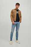 Jack & Jones Erkek Joreuphori Baskı Detaylı T-Shirt 12232256 Siyah