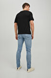 Jack & Jones Erkek Joreuphori Baskı Detaylı T-Shirt 12232256 Siyah