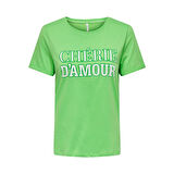 Kadın Yeşil T-shirt 15292069