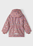 Name İt Gül Kurusu Kadın Mont NMFMAXI JACKET FOIL AOP NOOS