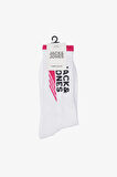 Jack & Jones Jacluca Logo Tennıs Sock Pembe Erkek Çorap 12234472-Pink