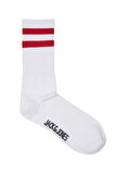 Jack & Jones Beyaz Erkek Çorap 12234474_JACKAYDEN TENNIS SOCK