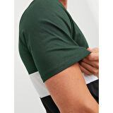 JJEREID BLOCKING SS ERKEK T-SHIRT