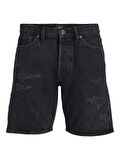 Jack & Jones Erkek Relaxed Fit Kot Denim Şort - 12231118