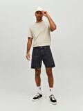 Jack & Jones Erkek Relaxed Fit Kot Denim Şort - 12231118
