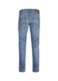 Jack & Jones Normal Bel Slim Straight Mavi Erkek Denim Pantolon 12229815_JJITIM JJDAVIS JJ 074 NOOS